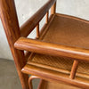 60's Bamboo Corner Shelf