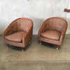 Pair of Mid Century Tub Chairs
