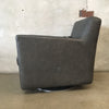 Modern Roche Bobois Swivel Lounge
