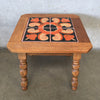 1930s California Four Tile Table by Taylor Tile Circus