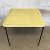 Folding Card Table by Samsonite 1960s
