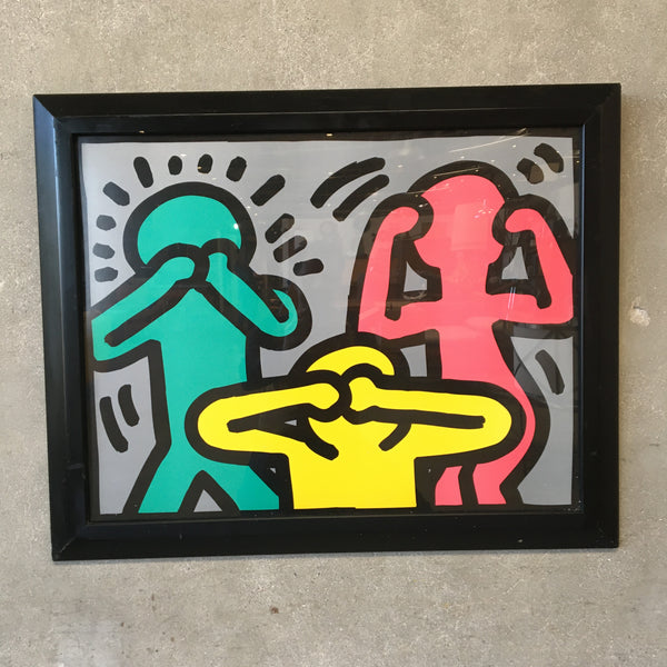 Keith Haring Lithograph Pop Shop
