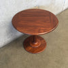 Mid Century Modern Solid Walnut Side Table