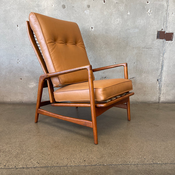 Mid Century Danish Recliner Chair
