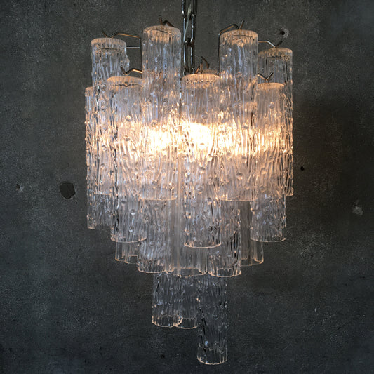 Vintage Murano Italian Glass Chandelier #1