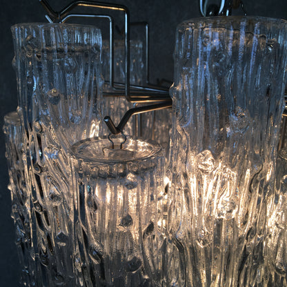 Vintage Murano Italian Glass Chandelier #1
