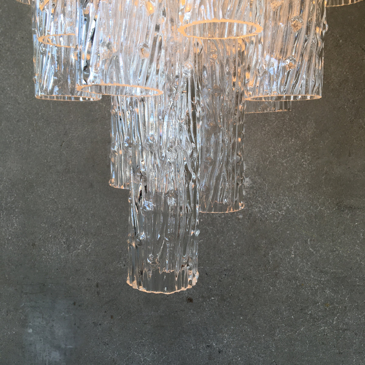 Vintage Murano Italian Glass Chandelier #2