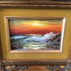 R.S. Signed Sea Scape Painting