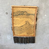 Vintage Hook Rug Wall Art