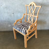 Pine Chair with Zebra Seat