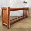 Vintage Solid Wood Console Table