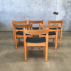 Mid Century "Jigsaw" Dining Chairs by Clive Bacon