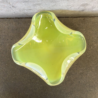 Dew Yellow Murano Glass Bowl