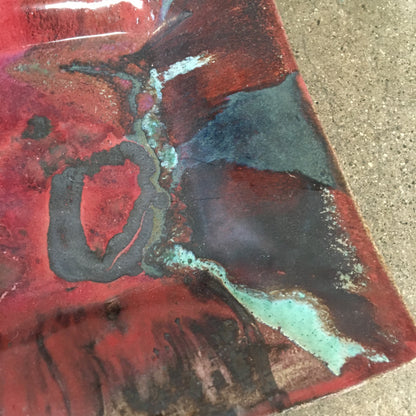 Studio Pottery Platter by Jim Olsen