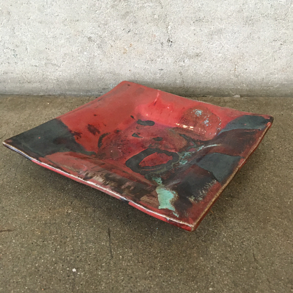 Studio Pottery Platter by Jim Olsen