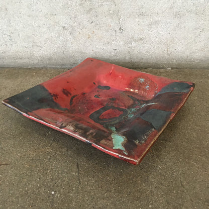 Studio Pottery Platter by Jim Olsen