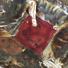 Chunky Brown & Red Platter by Jim Olsen