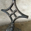 Pair of Cast Iron Gothic Candle Holders