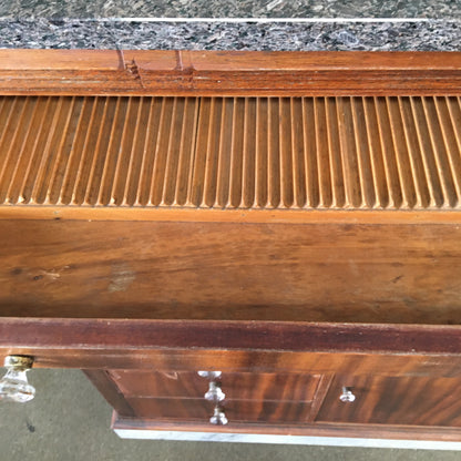 Vintage 1920's Wood Dental Cabinet