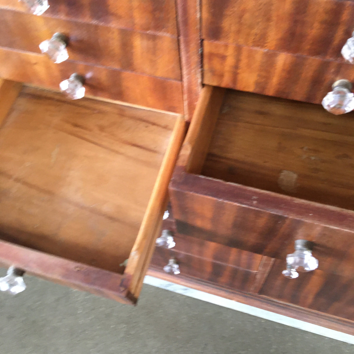 Vintage 1920's Wood Dental Cabinet