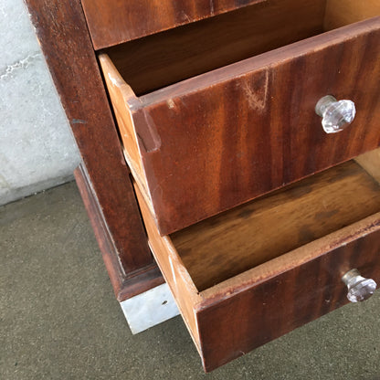 Vintage 1920's Wood Dental Cabinet