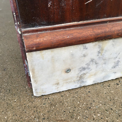 Vintage 1920's Wood Dental Cabinet
