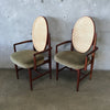 Six Mid Century Dining Chairs by Milo Baughman for Directional