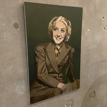 Vintage Signed Portrait