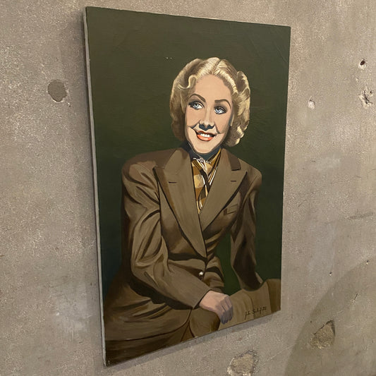 Vintage Signed Portrait