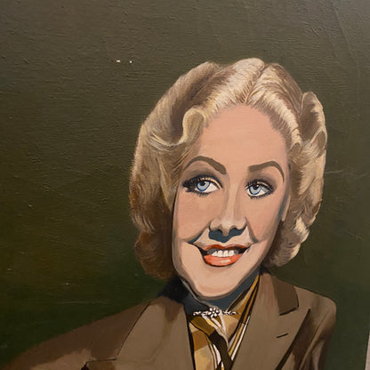 Vintage Signed Portrait