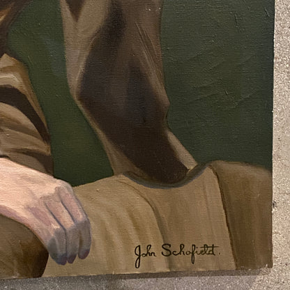 Vintage Signed Portrait