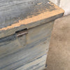 Blue Painted Pine Box Trunk