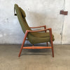 Rastad & Relling Designed High Back Lounge Chair for Peter Wessel of Norway