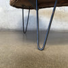 Mid Century Wicker Boomerang Coffee Table - Harpin Legs - HOLD