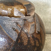 Japanese Raku Ceramic Vase With Lid