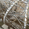 Brutalist Sculpture Wire Over Aluminum Armature Horse