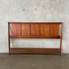 Mid Century Modern Walnut Headboard by Brown Saltman Full Size