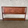 Mid Century Modern Walnut Headboard by Brown Saltman Full Size