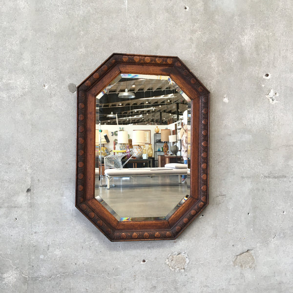 Antique Octagon Mirror