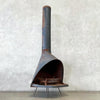 Vintage Mid Century Modern Rustic Majestic "Firehood" Fireplace