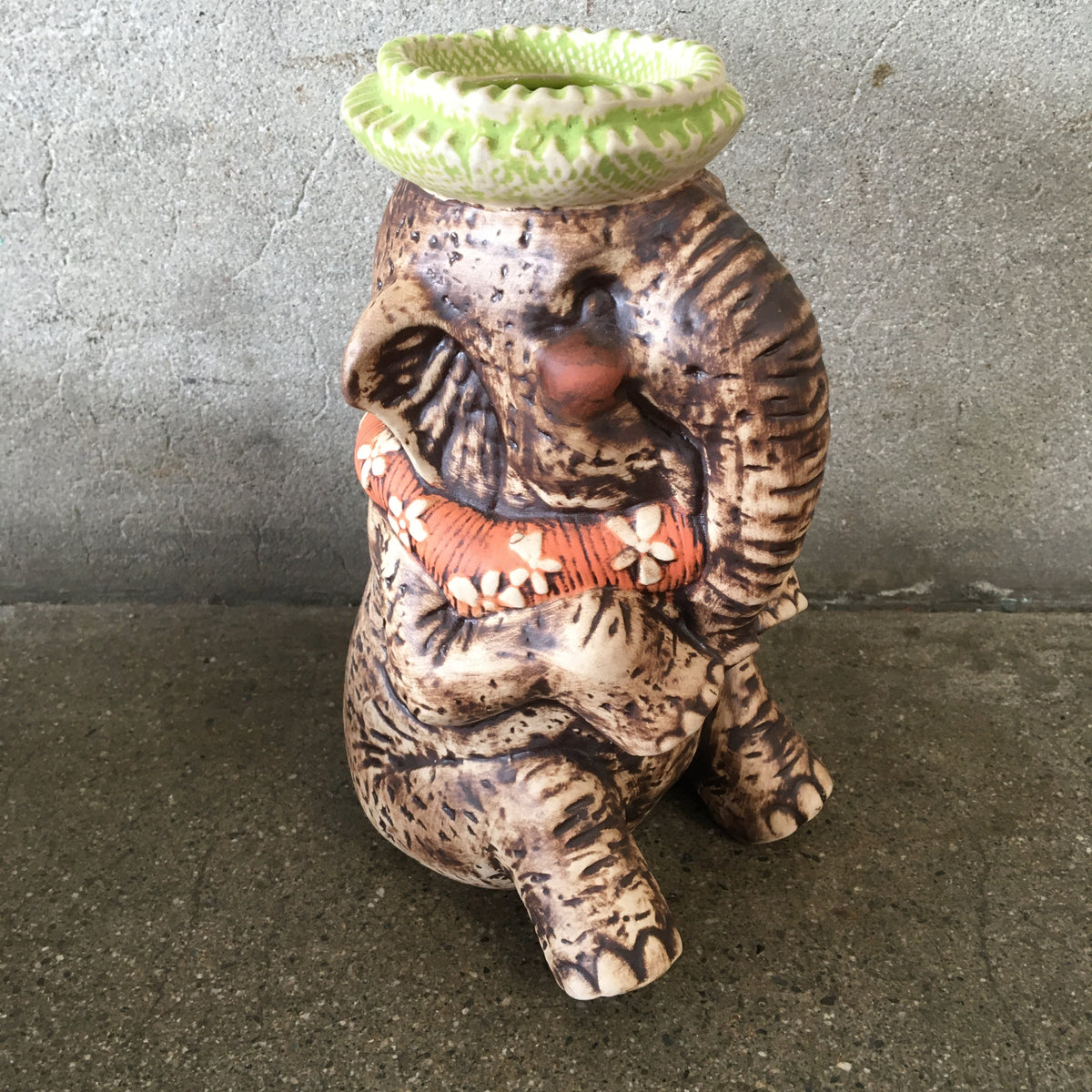 Tiki Tony Tiki Land Trading Elephant Mug & Boat Set