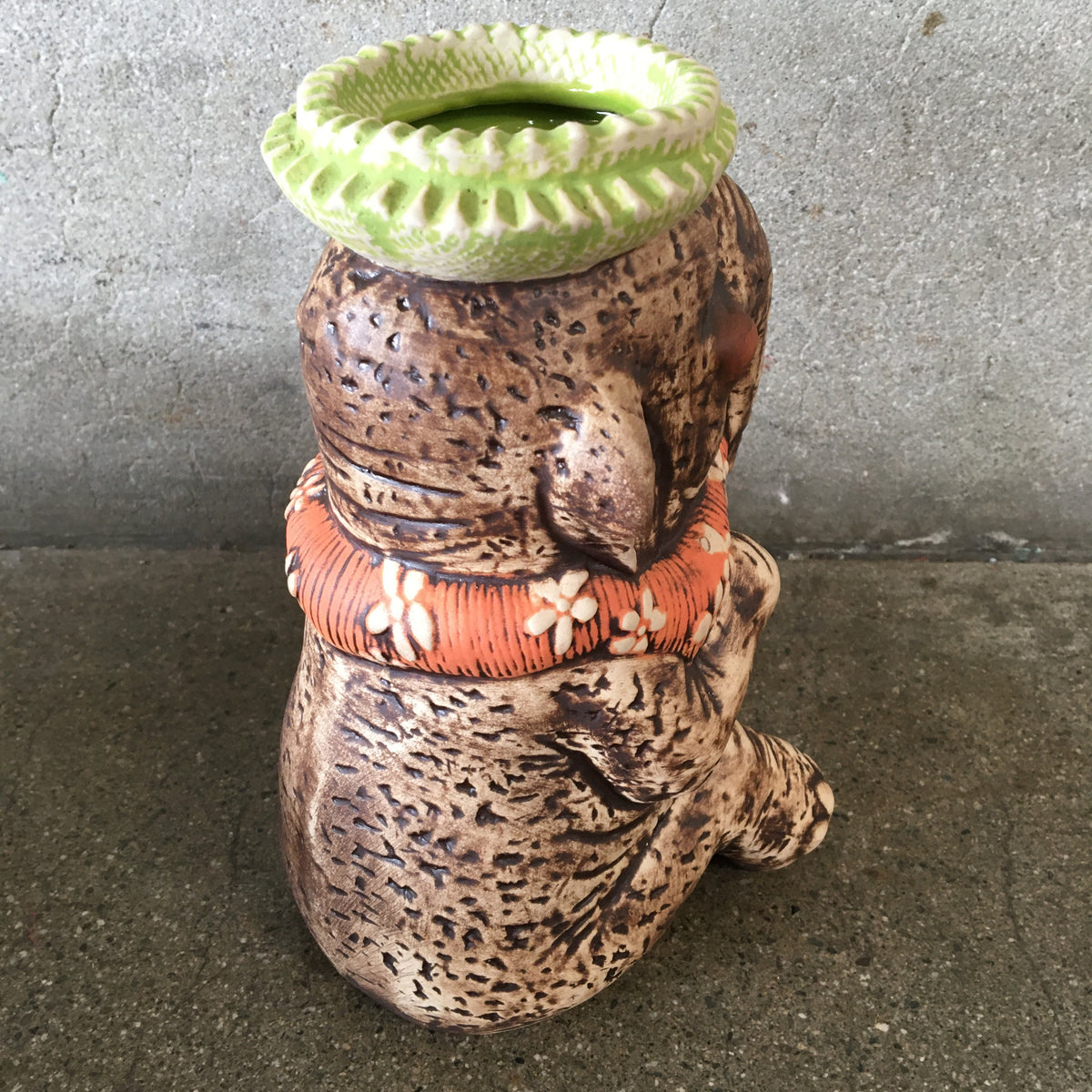 Tiki Tony Tiki Land Trading Elephant Mug & Boat Set
