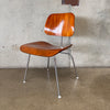Herman Miller Eames Wooden DCM Chair Chrome Base #1