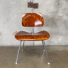 Herman Miller Eames Wooden DCM Chair Chrome Base #2