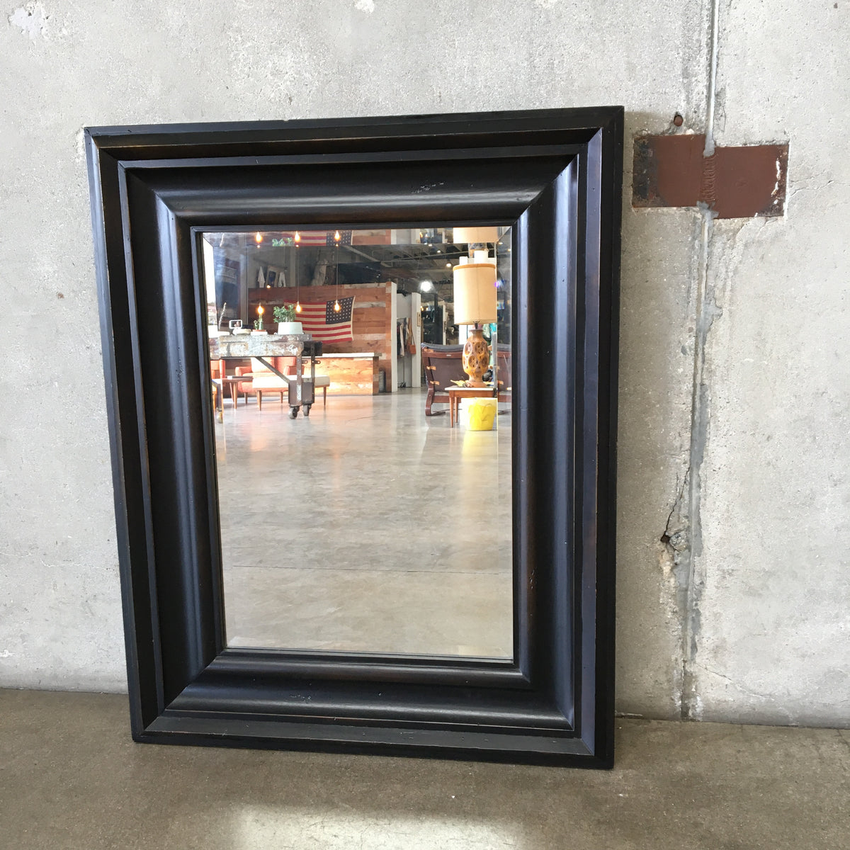 Restoration Hardware Beveled Mirror
