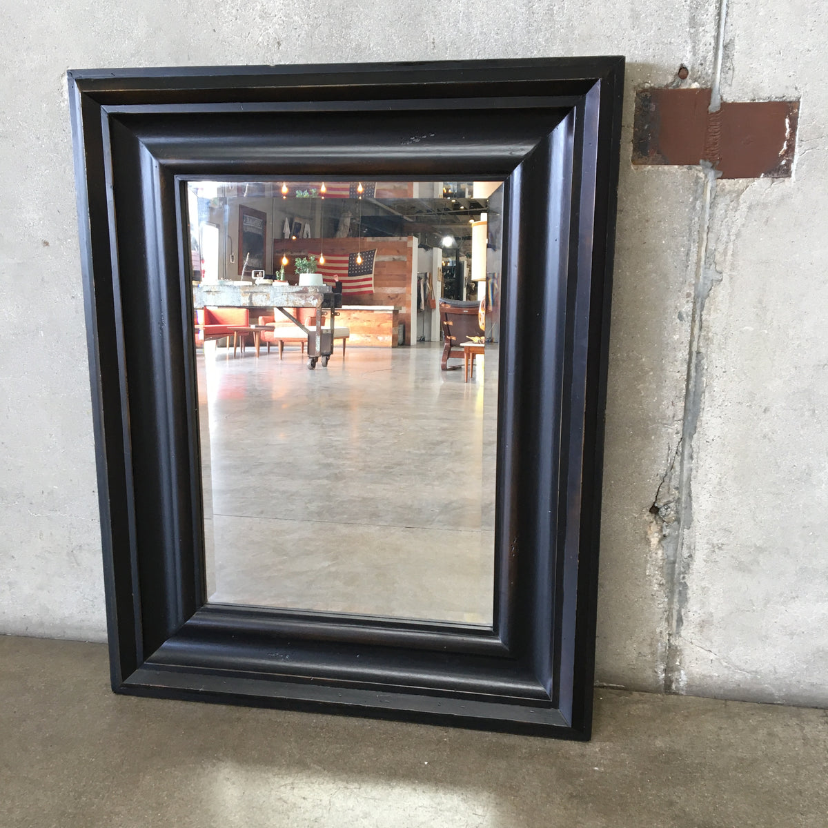 Restoration Hardware Beveled Mirror