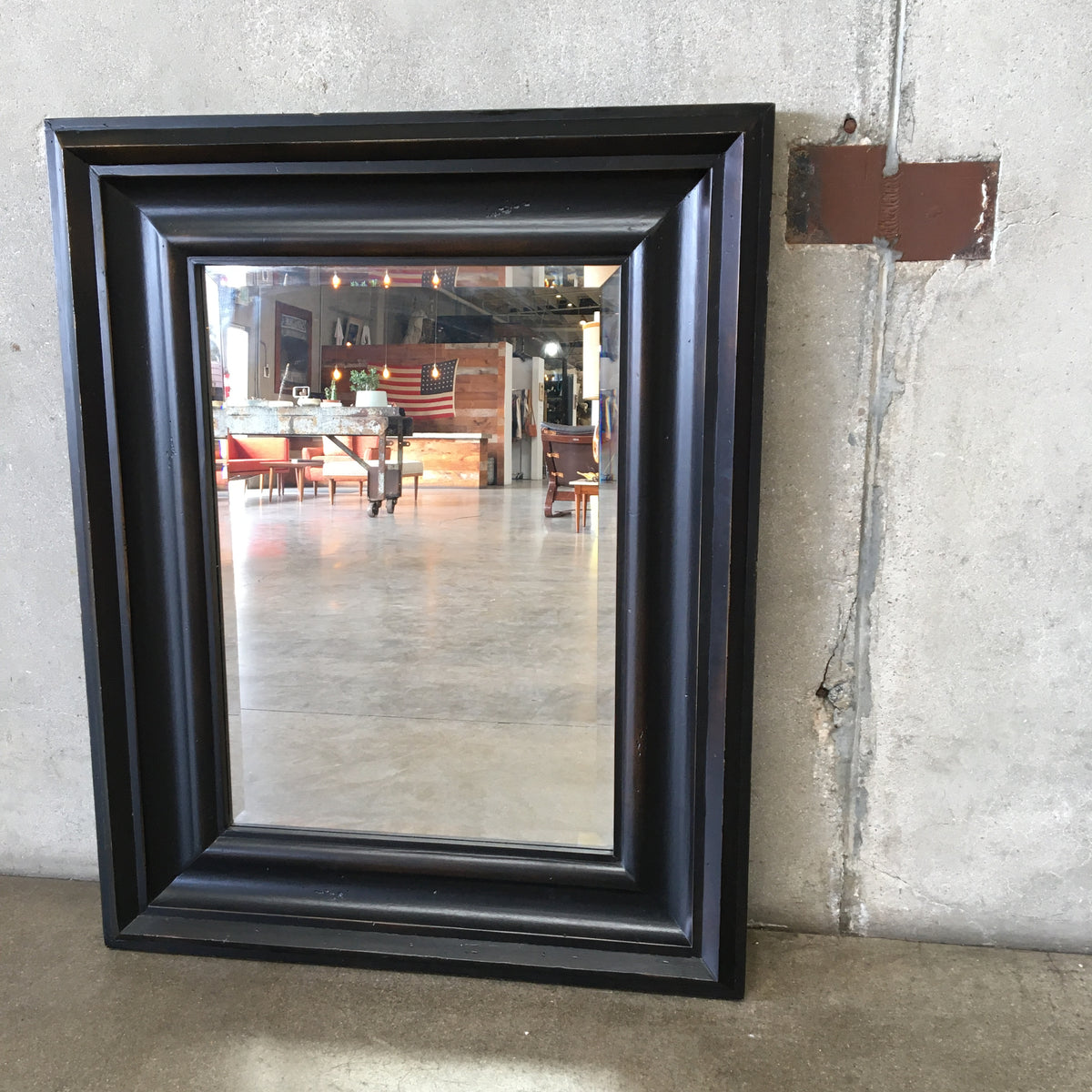 Restoration Hardware Beveled Mirror