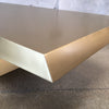 Vera Wave Gold Finish Coffee Table