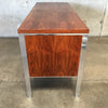 Mid Century Rosewood Executive Desk in Style of Richard Schultz for Knoll