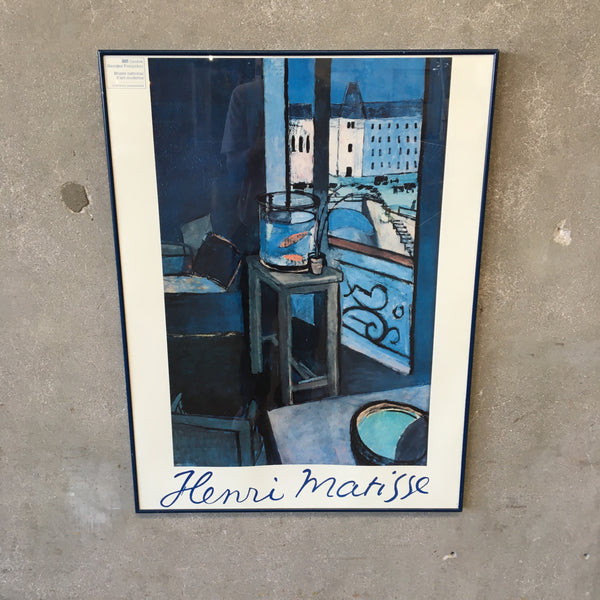 Vintage Matisse Pompidou Framed Print